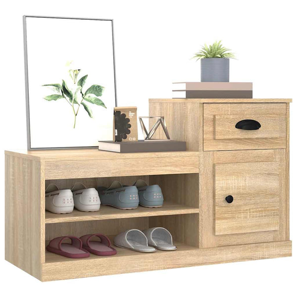 Schuhschrank Sonoma Eiche 100x42x60 cm