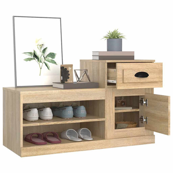 Schuhschrank Sonoma Eiche 100x42x60 cm