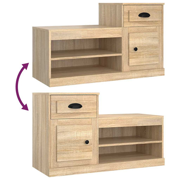 Schuhschrank Sonoma Eiche 100x42x60 cm