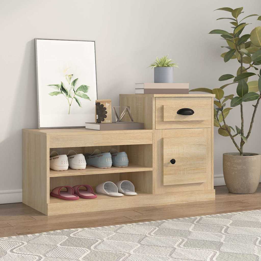 Schuhschrank Sonoma Eiche 100x42x60 cm