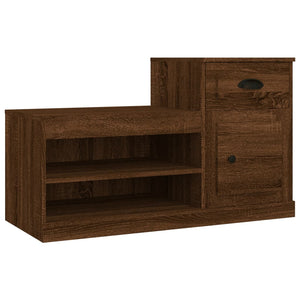 Schuhschrank Braun Eichenoptik 100x60cm