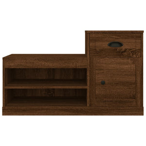 Schuhschrank Braun Eichenoptik 100x60cm