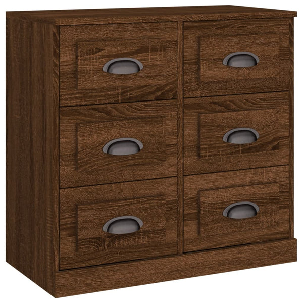 Sideboard Braun Eichen-Optik 70 cm
