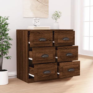 Sideboard Braun Eichen-Optik 70 cm
