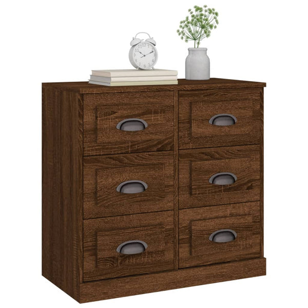 Sideboard Braun Eichen-Optik 70 cm