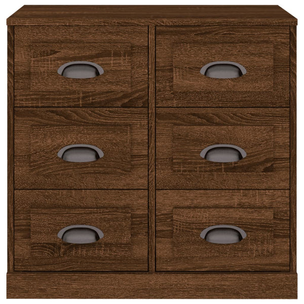 Sideboard Braun Eichen-Optik 70 cm