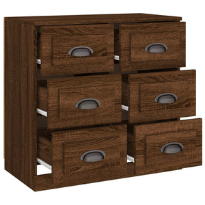 Sideboard Braun Eichen-Optik 70 cm