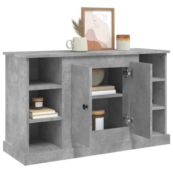 Sideboard Betongrau 100x35,5x60 cm