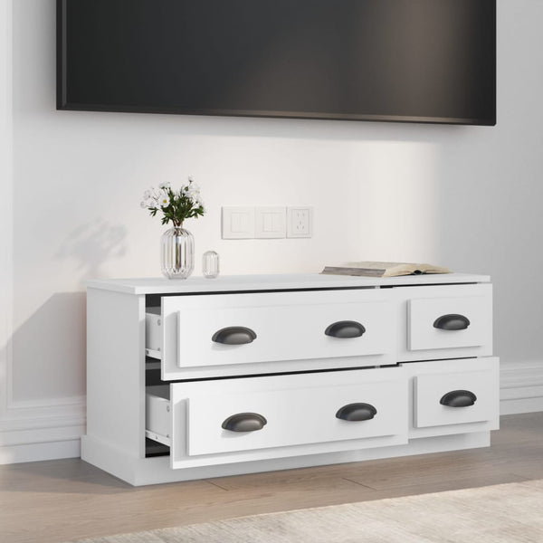 Weißer TV-Schrank 100 cm