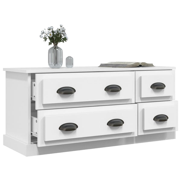 Weißer TV-Schrank 100 cm