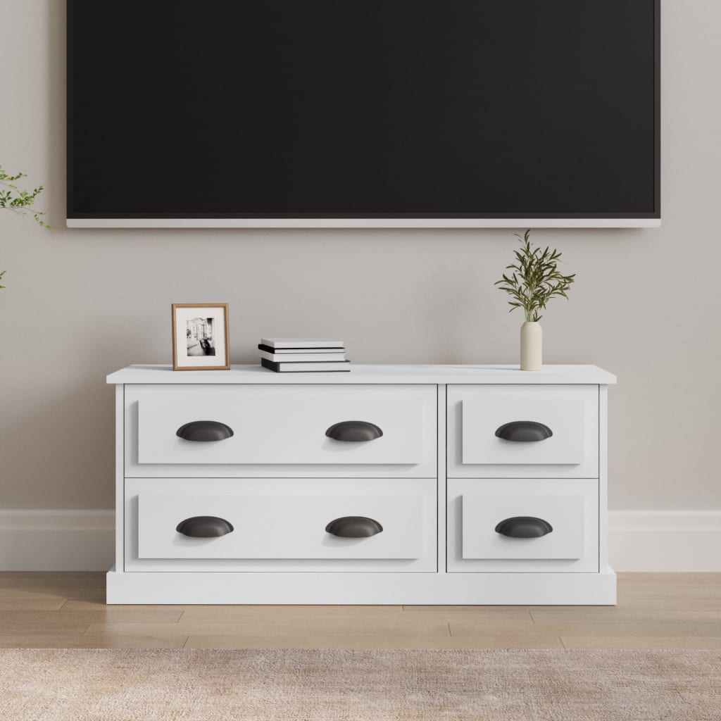 Weißer TV-Schrank 100 cm