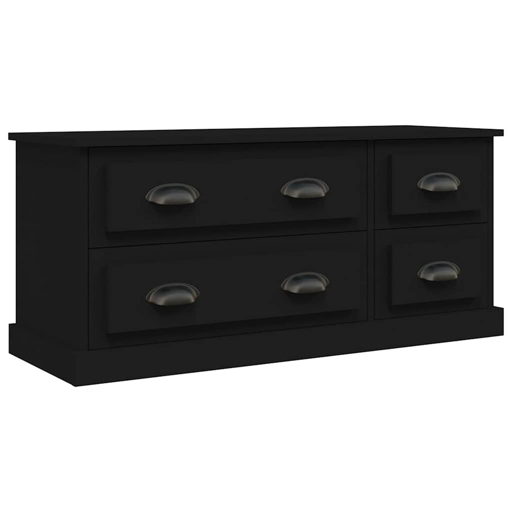 Schwarzer TV-Schrank 100 cm