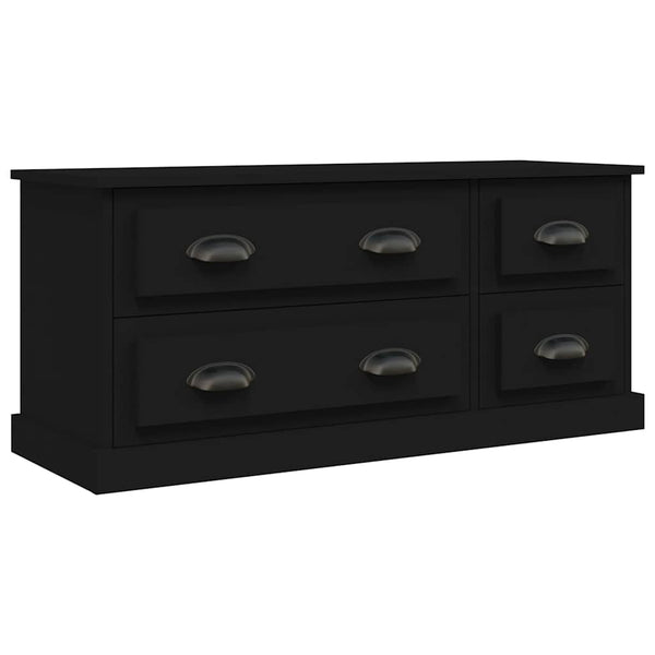 Schwarzer TV-Schrank 100 cm