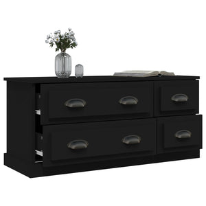 Schwarzer TV-Schrank 100 cm