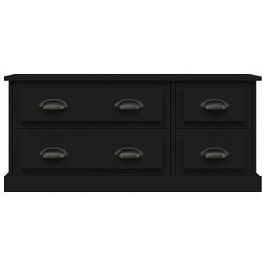 Schwarzer TV-Schrank 100 cm