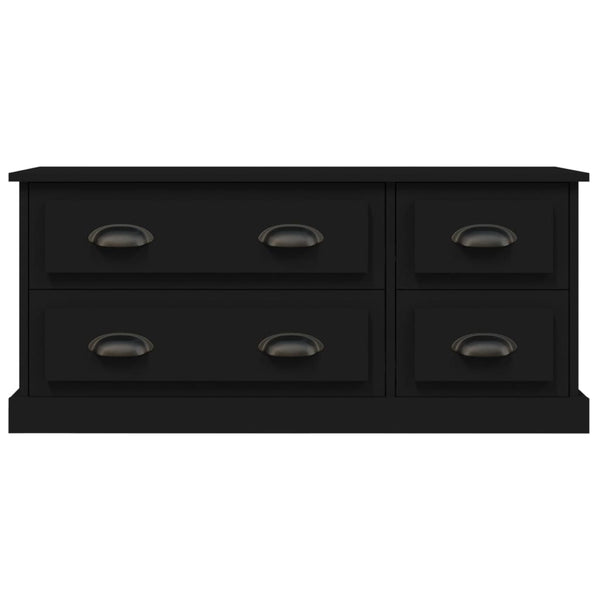Schwarzer TV-Schrank 100 cm
