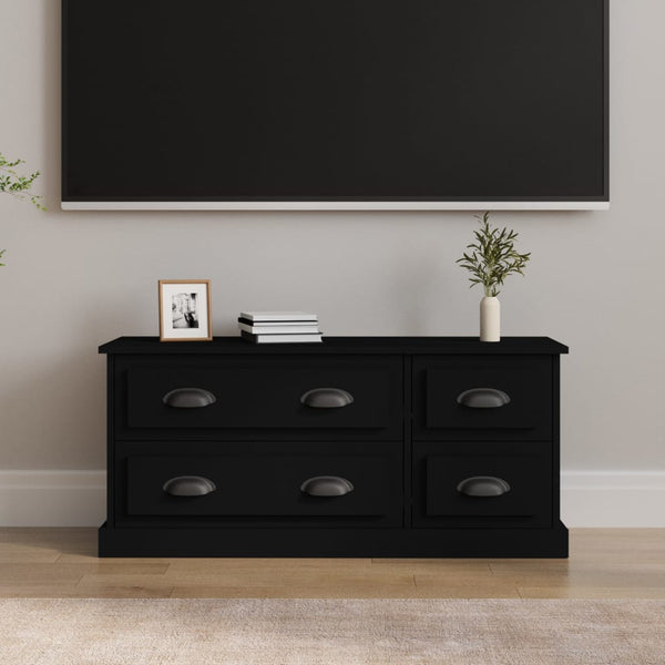 Schwarzer TV-Schrank 100 cm