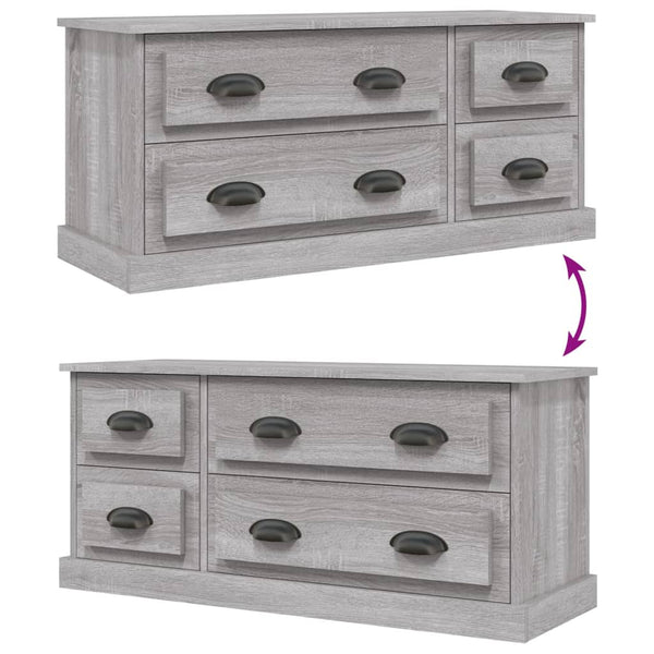 TV-Schrank Grau Sonoma 100 cm