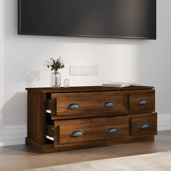 TV-Schrank Braun Eichenoptik 100 cm