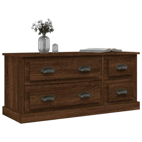 TV-Schrank Braun Eichenoptik 100 cm