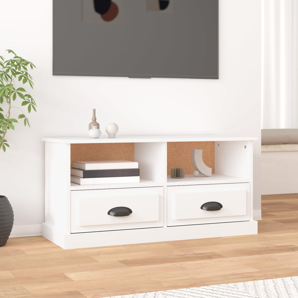 Weißer TV-Schrank 93 cm