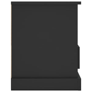 Schwarzer TV-Schrank, 93 cm