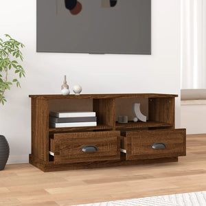 TV-Schrank Braun Eichen-Optik, 93 cm
