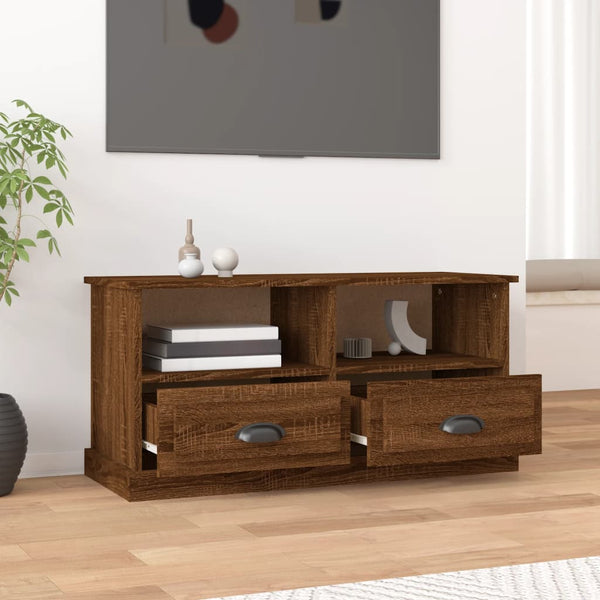 TV-Schrank Braun Eichen-Optik, 93 cm