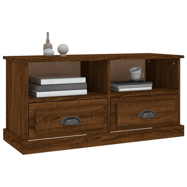 TV-Schrank Braun Eichen-Optik, 93 cm