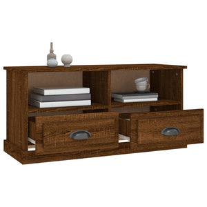 TV-Schrank Braun Eichen-Optik, 93 cm