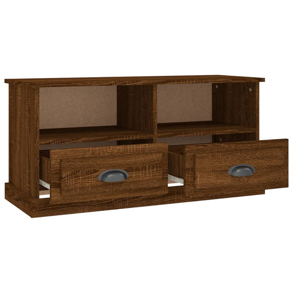 TV-Schrank Braun Eichen-Optik, 93 cm