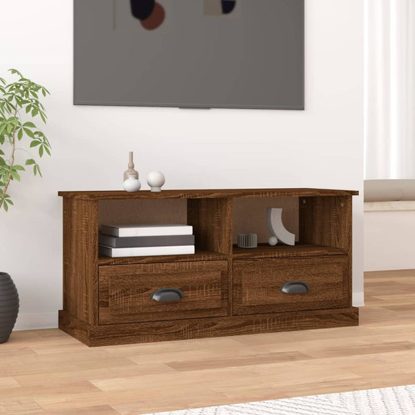 TV-Schrank Braun Eichen-Optik, 93 cm