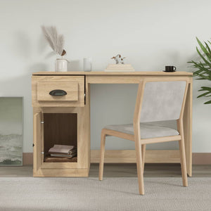 Schreibtisch Sonoma-Eiche 115 cm mit Schublade