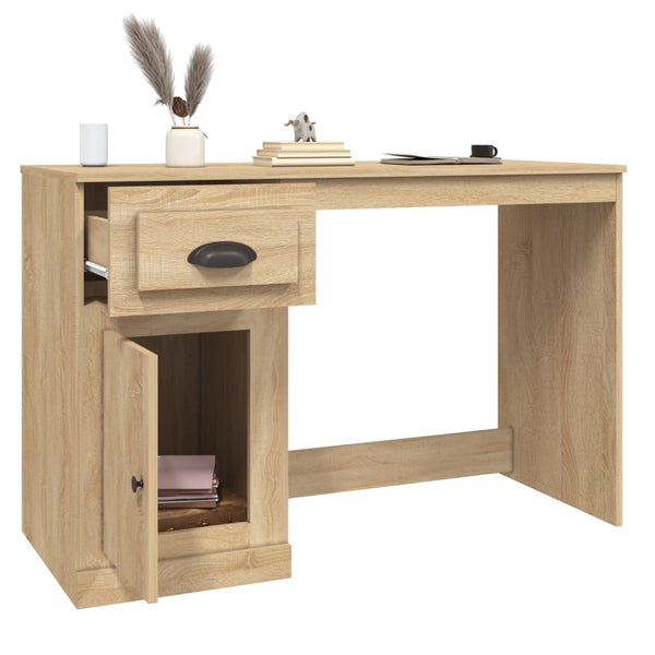 Schreibtisch Sonoma-Eiche 115 cm mit Schublade