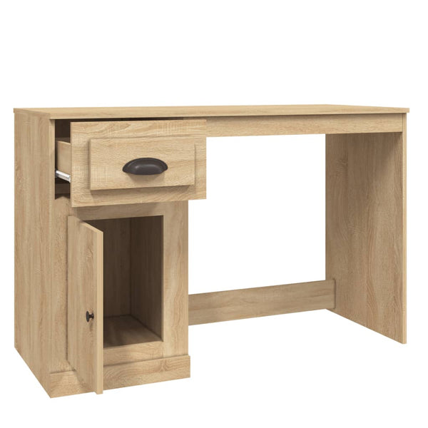 Schreibtisch Sonoma-Eiche 115 cm mit Schublade