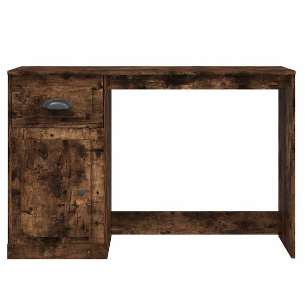 Schreibtisch Räuchereiche mit Schublade 115cm