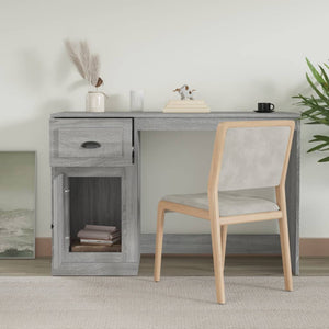 Schreibtisch Grau Sonoma 115x50 cm