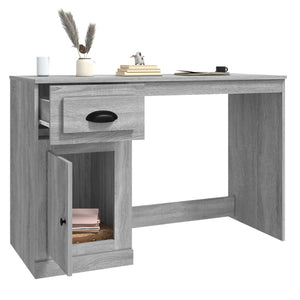Schreibtisch Grau Sonoma 115x50 cm