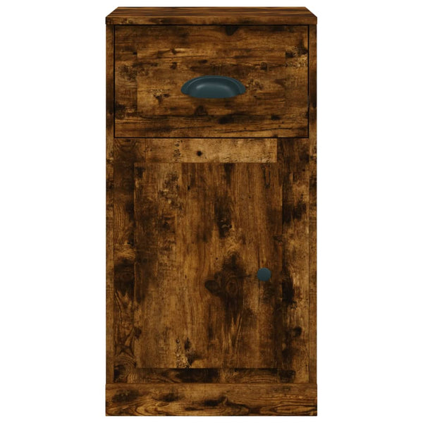 Beistellschrank Räuchereiche mit Schublade 40x75 cm