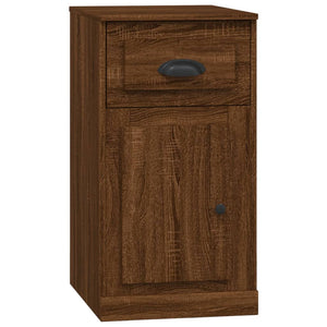 Beistellschrank Braun Eichen-Optik 40x75 cm