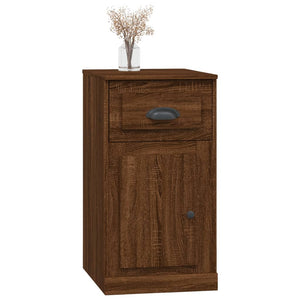 Beistellschrank Braun Eichen-Optik 40x75 cm