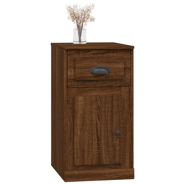 Beistellschrank Braun Eichen-Optik 40x75 cm