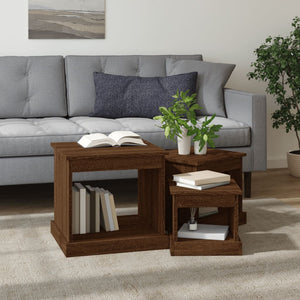 Couchtische 3er Set Eichenoptik