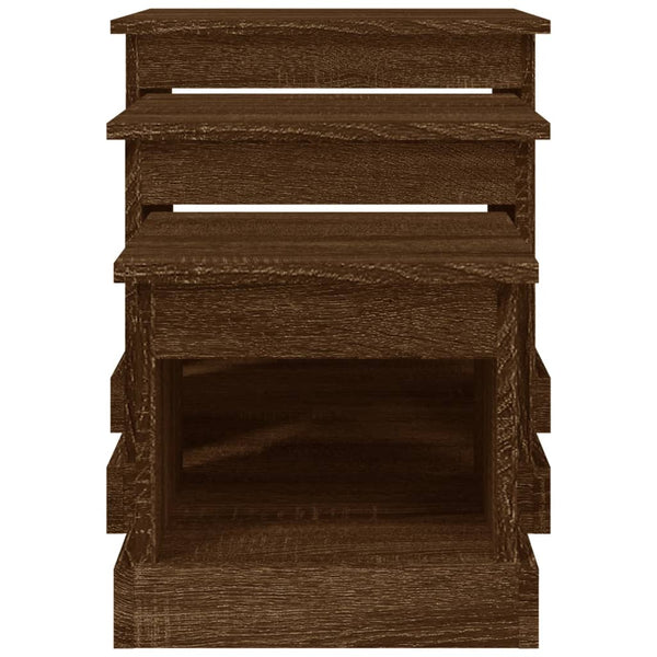 Couchtische 3er Set Eichenoptik