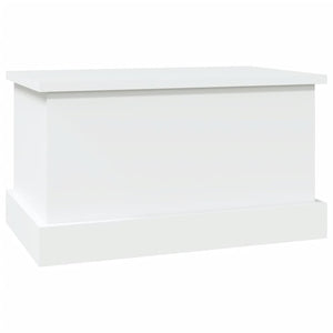 vidaXL Boîte de rangement blanc 50 x 30 x 28 cm Bois d'ingénierie