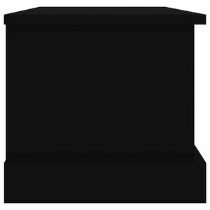 Schwarze Truhe 50x30x28 cm