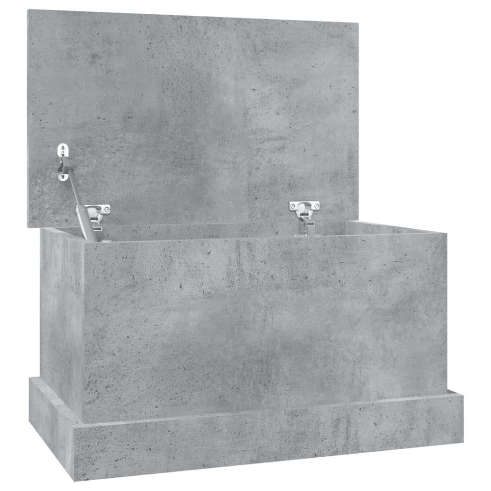 Betongraue Truhe 50x30x28 cm