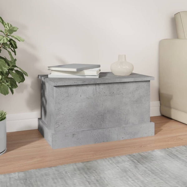Betongraue Truhe 50x30x28 cm