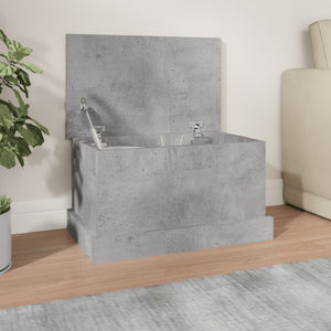 Betongraue Truhe 50x30x28 cm