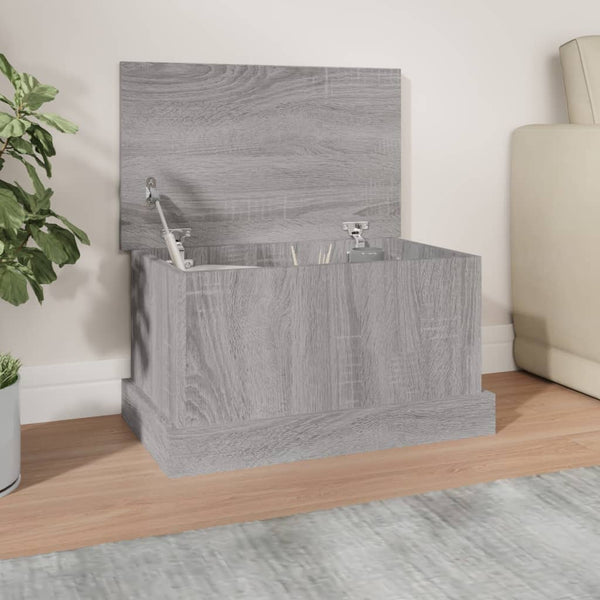 Truhe Grau Sonoma 50x30x28 cm